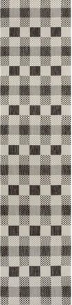 Jonathan Y Designs Darcy Traditional Geometric Bold Gingham Indoor/Outdoor Area Rug in Black/cream at Nordstrom, Size 5Ft 0In X 8Ft 0In