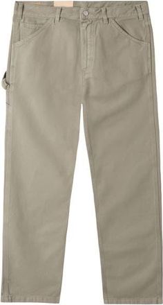 Fortela Allen Cotton Twill Workwear Trousers in Cider at Nordstrom, Size 31 Eu