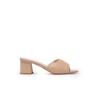 Fabiana Filippi Schoenen, Dames, Beige, 38 EU, Heeled Mules