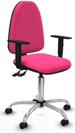 Piqueras y Crespo Piqueras Y Crespo A&yacute;na Silla De Oficina Rosa Intenso Regulable