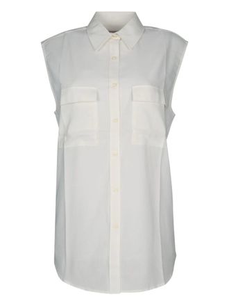 Calvin Klein Cotton Voile Ns Shirt Clothing