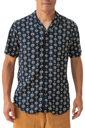 Bridge & Burn Collins Slim Shirt In Midnight Sundance