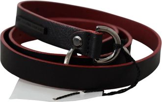 Costume National Fashion Riem - Dames - Riemen - Zwart - ONE Size - Leer - Accessoires