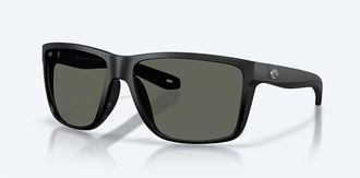 Costa Unisex Broadbill Ii Xl Squared Sunglasses In Matte Black Gray