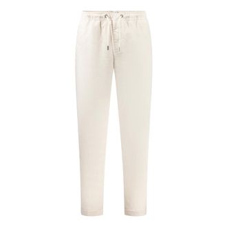 Guess Sweatpants, male, Beige, Size: W32 L28 Axel Fleece Chino Pants