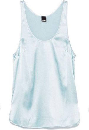 Pinko Silk Top With Relaxed Fit