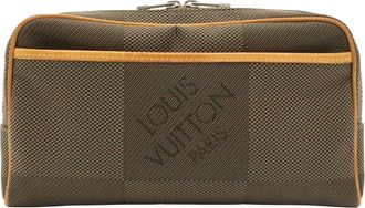 Louis Vuitton Earth Khaki Damier Geant Sling Bag (Pre-Owned)