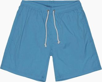 Aquascutum Mens AQUASCUTUM CLUB CHECK POCKET BEACH SHORTS AVIO - Blue - Size: 36/32