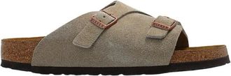 Birkenstock Sliders, female, Beige, Size: 10 US Zurich Sandals