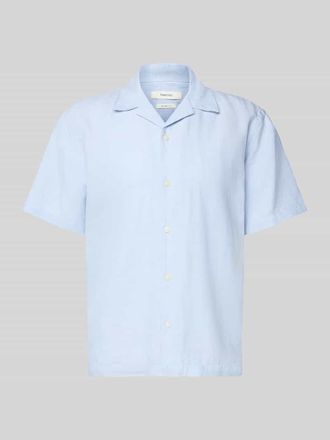 Selected Relaxed Fit Freizeithemd aus Leinen-Baumwoll-Mix Modell RLXCLAY in Hellblau, Gr&ouml;&szlig;e XXL