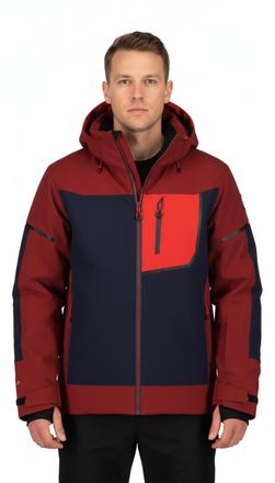Icepeak Skijacke ICEPEAK ICEPEAK FRISCO, Herren, Gr. 46, wine, Obermaterial: 100% Polyester. Futter: 100% Polyester. Wattierung: 100% Polyester, Jacken Skijac