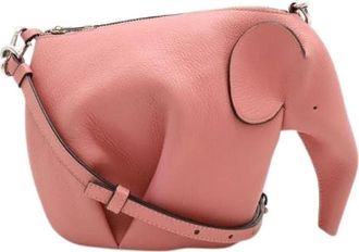 Loewe Pre-owned Cross Body Bags, female, Pink, Size: ONE SIZE Pre-owned Cross Body Bag