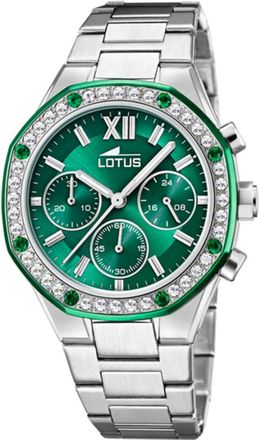 Lotus Excellent Chronograph - unisex - Horloges - Grijs - ONE Size - Accessoires