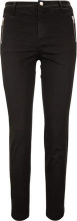 Liu Jo Skinny Broeken - Dames - Skinny broeken - Zwart - W26 - Katoen - Broeken
