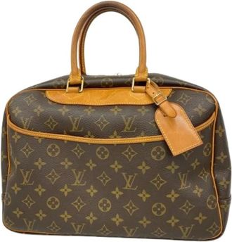 Louis Vuitton Pre-owned Handbags, female, Brown, Size: ONE SIZE Pre-owned Fabric Handbag