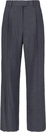 Low Classic Wool Pants - Grey
