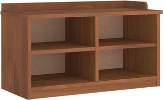 vidaXL Hallway Bench sandnes 87x40x50 cm Solid Wood Pine Vidaxl