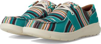 Ariat Hilo Womens Shoes Turquoise Serape : 5.5 B - Medium, Leather