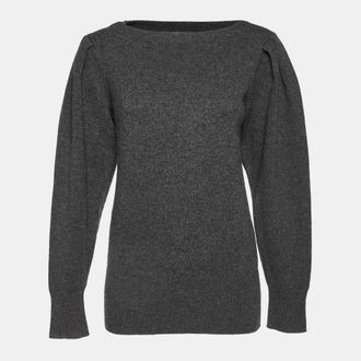 Isabel Marant Charcoal Black Knit Jumper M