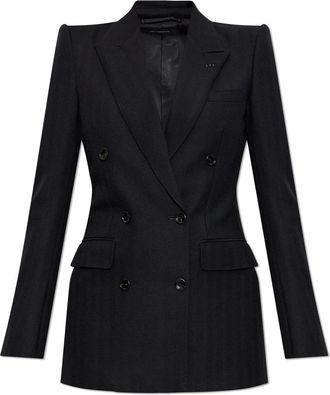 Tom Ford Herringbone Pattern Blazer