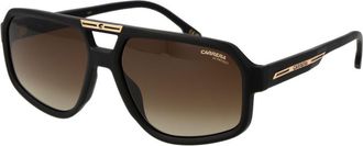 Carrera Zwarte Polyamide Zonnebril