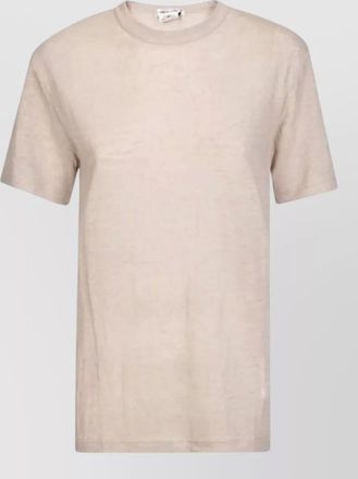 Comme Des Gar&ccedil;ons plain round neck short sleeve t-shirt top