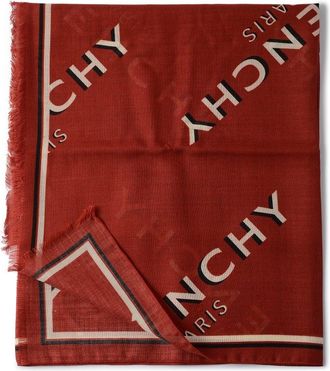 Givenchy SHADOW SCARF Size: OS, colour: RED