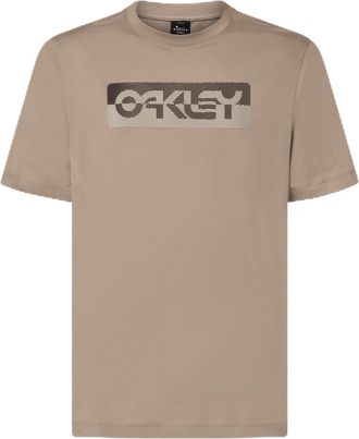 Oakley Mens Duality B1b Tee, Pebble, Medium