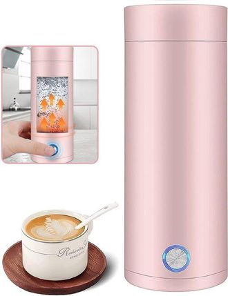 No Brand Hervidor Port&aacute;til - Bolsa De Agua Caliente - Hervidor Para Acampar - Hervidor Peque&ntilde;o - Hervidor De Viaje - Mini Hervidor - 400 Ml - Rosa - 7,5 X 20,5