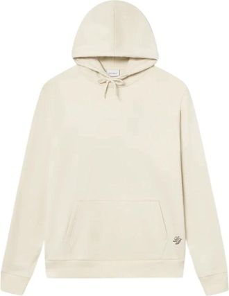 Les Deux Danton Hoodie - Heren - Hoodies - Wit - M - Katoen - Hoodies & sweatvesten
