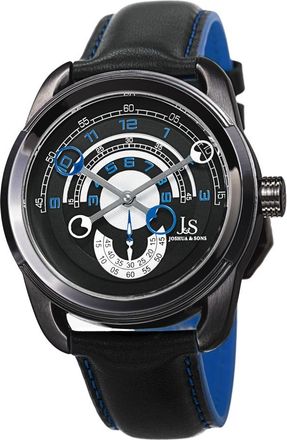 Joshua & Sons Quartz Black Dial Mens Watch JX148BU