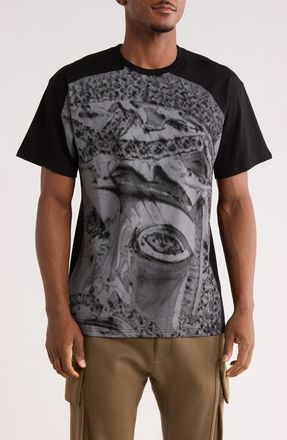 Icecream Big Face Graphic T-Shirt in Black at Nordstrom Rack, Size Xxx-Large