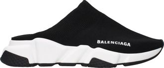 Balenciaga Speed Clogs En Slides Dames Stof Zwart