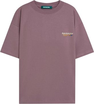 Barrow Jersey T-Shirt - Heren - T-shirts - Roze - M - Katoen - Tops