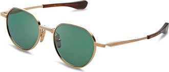 Dita Eyewear VERS-ONE Green Oval Unisex Sunglasses DTS150-A-01 50