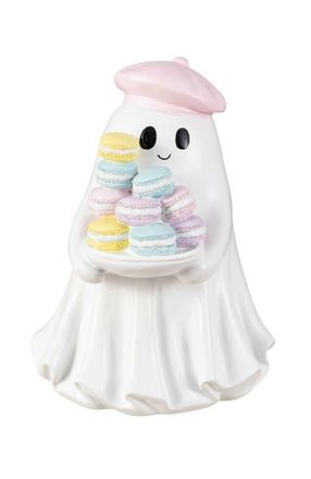 Glitzhome Halloween Resin Witch Ghost Table Decor in Pink at Nordstrom, Size Small