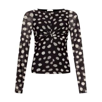 Liu Jo Dames, Tops, Zwart, Maat: M