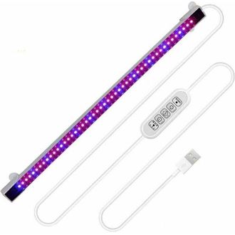 OEM L&aacute;mpara De Cultivo Para Plantas De Interior Con Temporizador De Encendido/apagado Autom&aacute;tico, 48 Led Que Promueven El Crecimiento De Las Plantas - Kzq