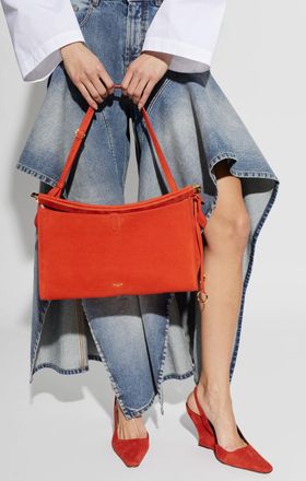 Alaia Shoulder Bag Le Click, Womens, Orange