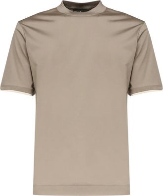 Giuliano Galiano Heren, Tops, Beige, Maat: XL Katoen