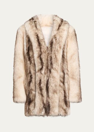Et Ochs Cooper Faux Fur Pelted Coat