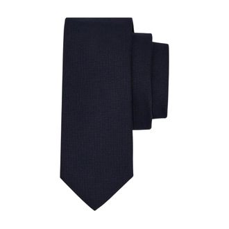 Ferragamo Cravatta Jacquard Pegasus - male - Ferragamo - Ties - Blue - ONE SIZE - Accessories