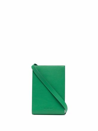 Jacquemus Le Gadju leather shoulder bag - unisex - Calf Leather - One Size - Green