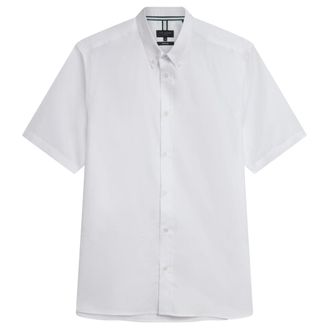 Ted Baker Alyth Regular Merkshirt In Wit Oxford-stijl