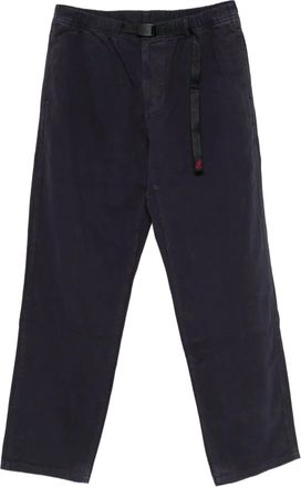Gramicci belt trousers - men - Cotton - M - Blue