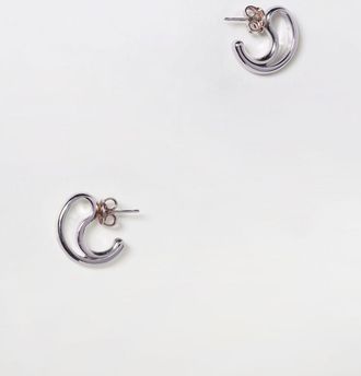 Bottega Veneta Orecchini Frills Small Bottega Veneta in argento 925