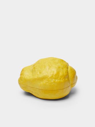 Augarten Wien Hand-Painted Porcelain Lemon Dish