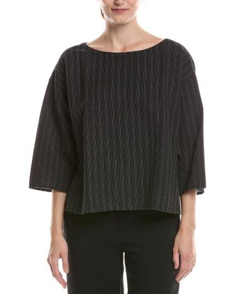 Eileen Fisher Eileen Fisher Bateau Neck Box Top