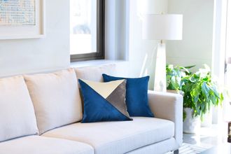 TJ Hughes New Orleans - Cushion Cover in Navy - TJ Hughes