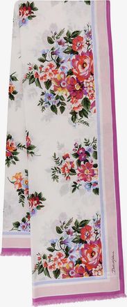 Dolce & Gabbana Pareo in cotone con stampa floreale - DOLCE & GABBANA - gender_Woman